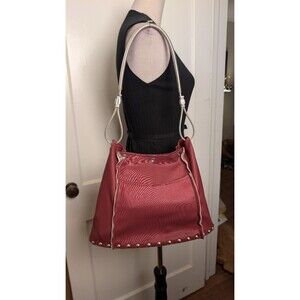 Hardware By Renee Handmade Runway Shoulder Bag-Boysenberry-Med